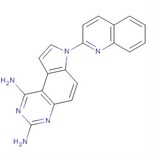 65796-25-0  7H-Pyrrolo[3,2-f]quinazoline-1,3-diamine, 7-(2-quinolinyl)-
