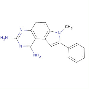 65796-51-2  7H-Pyrrolo[3,2-f]quinazoline-1,3-diamine, 7-methyl-8-phenyl-