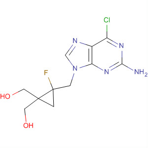 658044-83-8  1,1-Cyclopropanedimethanol,2-[(2-amino-6-chloro-9H-purin-9-yl)methyl]-2-fluoro-