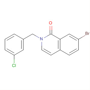 658082-14-5  1(2H)-Isoquinolinone, 7-bromo-2-[(3-chlorophenyl)methyl]-