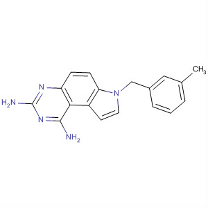 65829-23-4  7H-Pyrrolo[3,2-f]quinazoline-1,3-diamine, 7-[(3-methylphenyl)methyl]-