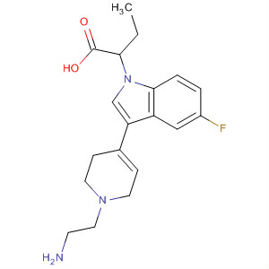 658688-08-5  1H-Indole-1-butanoic acid,3-[1-(2-aminoethyl)-1,2,3,6-tetrahydro-4-pyridinyl]-5-fluoro-