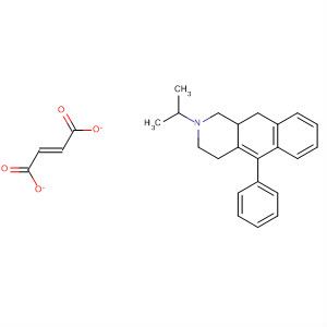 65869-24-1  Benz[g]isoquinoline,1,2,3,4,10,10a-hexahydro-2-(1-methylethyl)-5-phenyl-,(2E)-2-butenedioate (1:1)