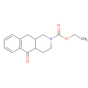 65869-30-9  Benz[g]isoquinoline-2(1H)-carboxylic acid,3,4,4a,5,10,10a-hexahydro-5-oxo-, ethyl ester, trans-