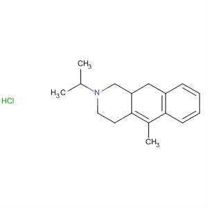 65869-37-6  Benz[g]isoquinoline,1,2,3,4,10,10a-hexahydro-5-methyl-2-(1-methylethyl)-, hydrochloride