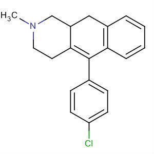 65869-40-1  Benz[g]isoquinoline,5-(4-chlorophenyl)-1,2,3,4,10,10a-hexahydro-2-methyl-