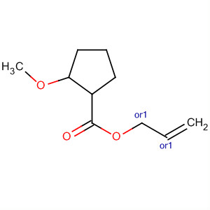 658692-23-0  Cyclopentanecarboxylic acid, 2-methoxy-, 2-propenyl ester,(1R,2S)-rel-
