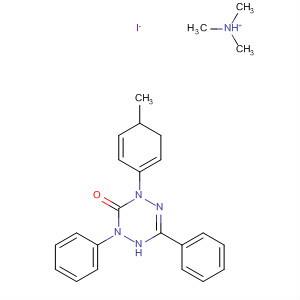 658693-32-4  1,2,4,5-Tetrazin-1(2H)-yl,3,4-dihydro-2-(4-methylphenyl)-3-oxo-4-phenyl-6-[4-(trimethylammonio)phenyl]-, iodide