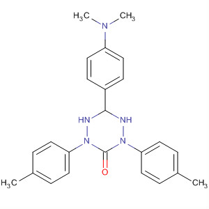 658693-36-8  1,2,4,5-Tetrazin-3(2H)-one,6-[4-(dimethylamino)phenyl]tetrahydro-2,4-bis(4-methylphenyl)-