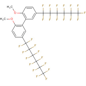 658709-63-8  1,1'-Biphenyl, 2,2'-dimethoxy-5,5'-bis(tridecafluorohexyl)-