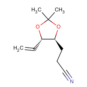 658713-42-9  1,3-Dioxolane-4-propanenitrile, 5-ethenyl-2,2-dimethyl-, (4S,5S)-