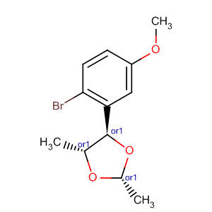 659723-55-4  1,3-Dioxolane, 4-(2-bromo-5-methoxyphenyl)-2,5-dimethyl-,(2R,4R,5R)-rel-