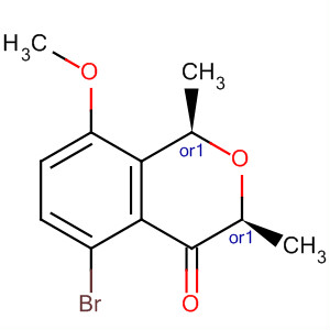 659723-58-7  1H-2-Benzopyran-4(3H)-one, 5-bromo-8-methoxy-1,3-dimethyl-,(1R,3S)-rel- 659723-58-7  1H-2-Benzopyran-4(3H)-one, 5-bromo-8-methoxy-1,3-dimethyl-,(1R,3S)-rel-