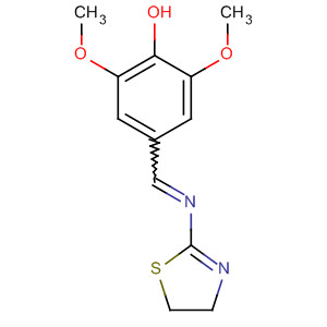 659725-23-2  Phenol, 4-[[(4,5-dihydro-2-thiazolyl)imino]methyl]-2,6-dimethoxy-