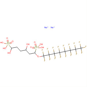 659726-60-0  1,4-Hexanediol, 6-[(heptadecafluorooctyl)oxy]-, bis(hydrogen sulfate),disodium salt