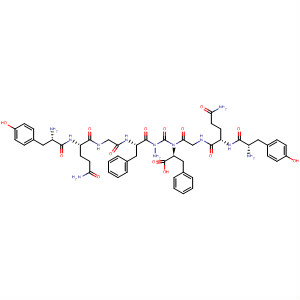 659732-84-0  L-Phenylalanine, L-tyrosyl-D-glutaminylglycyl-,2-(L-tyrosyl-D-glutaminylglycyl-L-phenylalanyl)hydrazide