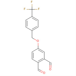 659737-54-9  1,2-Benzenedicarboxaldehyde, 4-[[4-(trifluoromethyl)phenyl]methoxy]-