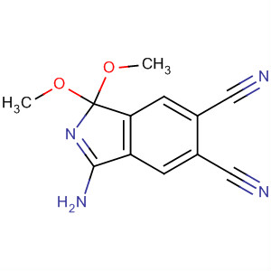 65975-30-6  1H-Isoindole-5,6-dicarbonitrile, 3-amino-1,1-dimethoxy-