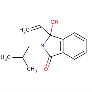 660391-83-3  1H-Isoindol-1-one, 3-ethenyl-2,3-dihydro-3-hydroxy-2-(2-methylpropyl)-