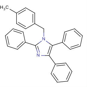 660395-28-8  1H-Imidazole, 1-[(4-methylphenyl)methyl]-2,4,5-triphenyl-