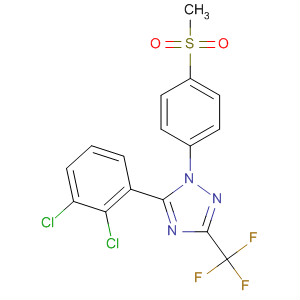 660401-10-5  1H-1,2,4-Triazole,5-(2,3-dichlorophenyl)-1-[4-(methylsulfonyl)phenyl]-3-(trifluoromethyl)-