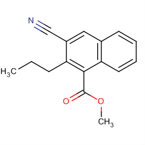 660404-67-1  1-Naphthalenecarboxylic acid, 3-cyano-2-propyl-, methyl ester