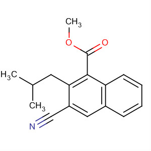 660404-69-3  1-Naphthalenecarboxylic acid, 3-cyano-2-(2-methylpropyl)-, methylester