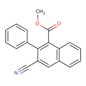 660404-71-7  1-Naphthalenecarboxylic acid, 3-cyano-2-phenyl-, methyl ester