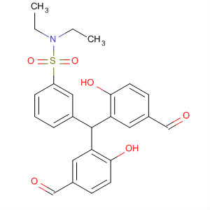 660409-66-5  Benzenesulfonamide,3-[bis(5-formyl-2-hydroxyphenyl)methyl]-N,N-diethyl-