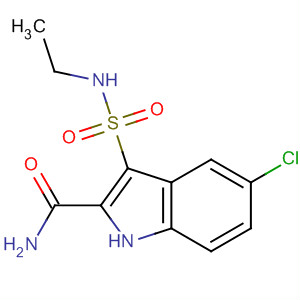 660412-63-5  1H-Indole-2-carboxamide, 5-chloro-3-[(ethylamino)sulfonyl]-