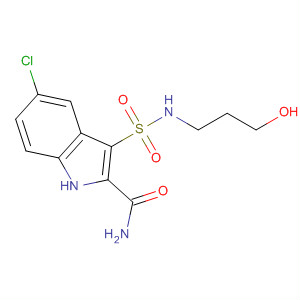 660413-19-4  1H-Indole-2-carboxamide,5-chloro-3-[[(2-hydroxyethyl)methylamino]sulfonyl]-