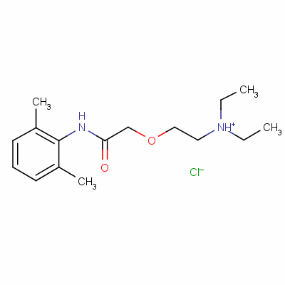 102207-84-1  2-[(2,6-dimethylphenyl)carbamoylmethoxy]ethyl-diethyl-azanium chloride