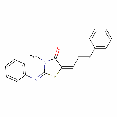 104123-91-3  3-Methyl-5-cinnamylidene-2-(phenylimino)-4-thiazolidinone 104123-91-3  3-Methyl-5-cinnamylidene-2-(phenylimino)-4-thiazolidinone