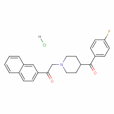 107025-80-9  2-(4-(4-fluorobenzoyl)piperidin-1-yl)-2'-acetonaphthone