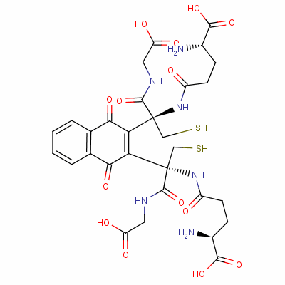 107432-96-2  2,3-(di-glutathion-S-yl)-1,4-naphthoquinone