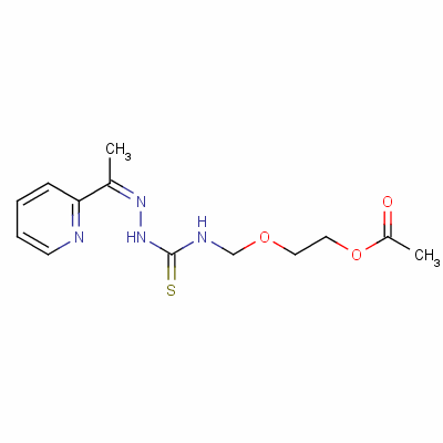 107555-22-6  N(4)-(2-acetoxyethoxymethyl)-2-acetylpyridine thiosemicarbazone