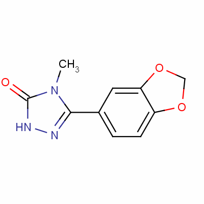 108132-88-3  2,4-Dihydro-5-(1,3-benzodioxol-5-yl)-4-methyl-3H-1,2,4-triazol-3-one