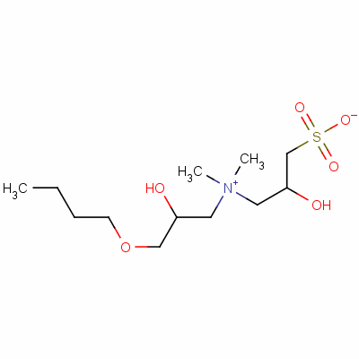 108797-84-8  1-Propanaminium, 3-butoxy-2-hydroxy-N-(2-hydroxy-3-sulfopropyl)-N,N-dimethyl-, inner salt
