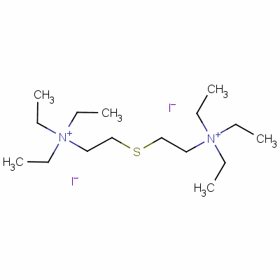 109448-47-7  triethyl-[2-(2-triethylammonioethylsulfanyl)ethyl]azanium diiodide