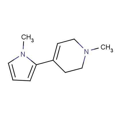 109835-15-6  1-methyl-4-(methylpyrrol-2-yl)-1,2,3,6-tetrahydropyridine