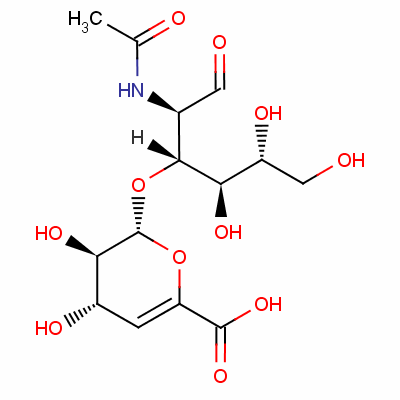 110326-09-5  2-acetamido-2-deoxy-3-O-(gluco-4-enepyranosyluronic acid)glucose