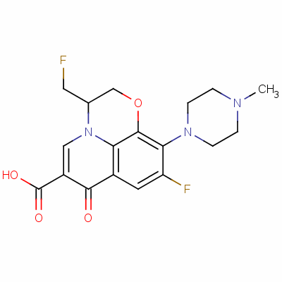113472-55-2  3-fluoromethyl ofloxacin