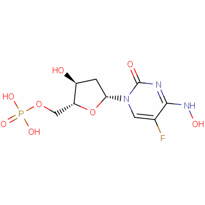 114333-22-1  N(4)-hydroxy-5-fluorodeoxycytidine monophosphate