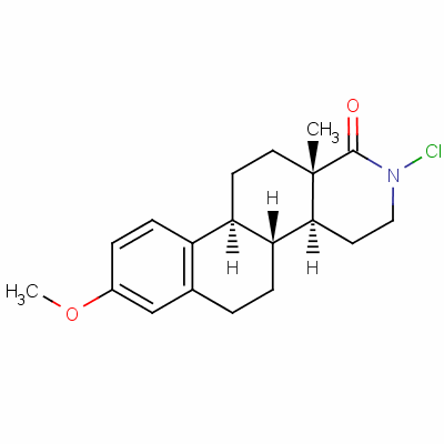 114462-29-2  N-chloro-3-methoxy-17-aza-homo-1,3,5(10)-estratrien-17-one