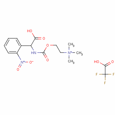117121-25-2  N-(alpha-carboxy-2-nitrobenzyl)carbamoylcholine