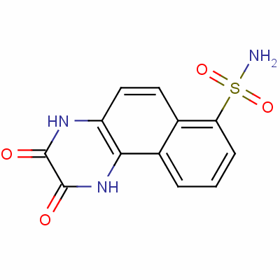 118876-57-6  2,3-dihydroxy-7-sulfamoylbenzo(f)quinoxaline