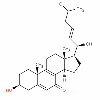 121714-74-7  3-hydroxycholesta-5,8,22-trien-7-one 121714-74-7  3-hydroxycholesta-5,8,22-trien-7-one