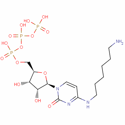 123354-89-2  N(4)-(6-aminohexyl)cytidine 5'-triphosphate