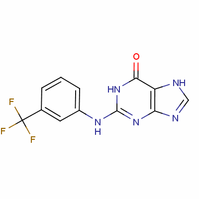 123994-68-3  N(2)-(3-trifluoromethylphenyl)guanine