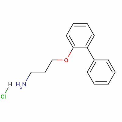 125849-34-5  3-(2-Biphenylyloxy)propylamine hydrochloride